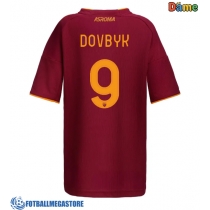 Fotballdrakt Dame AS Roma Artem Dovbyk #9 Hjemmedrakt 2025-26 Kortermet